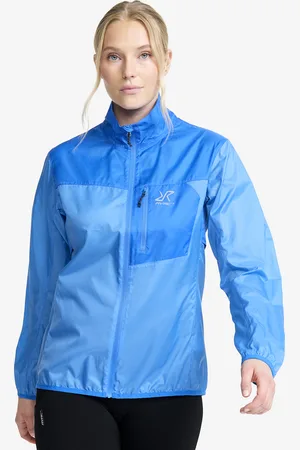 RevolutionRace Unit Light Windbreaker Damskie Azure Blue/French Blue