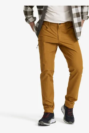 RevolutionRace Surround Stretch Pants Męskie Golden Brown