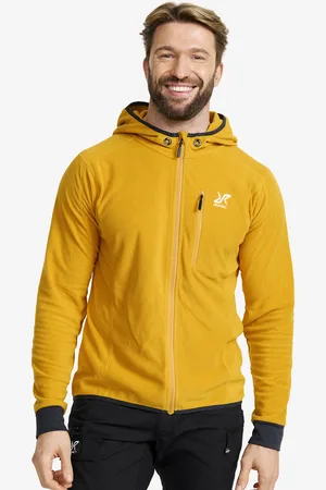RevolutionRace Trekker Hoodie Męskie Nugget Gold