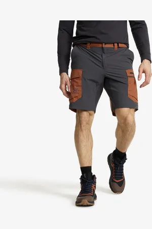 RevolutionRace Rambler Lightweight Pro Shorts Męskie Dusty Orange/Anthracite