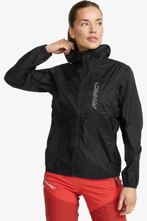 RevolutionRace Speed Hooded Windbreaker Damskie Black