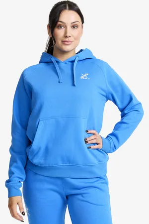 RevolutionRace RVRC Hoodie Damskie French Blue