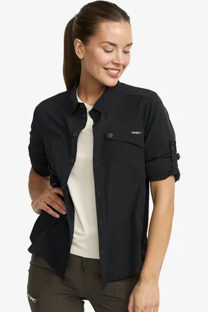 RevolutionRace Gradient Pro UV Shirt Damskie Black