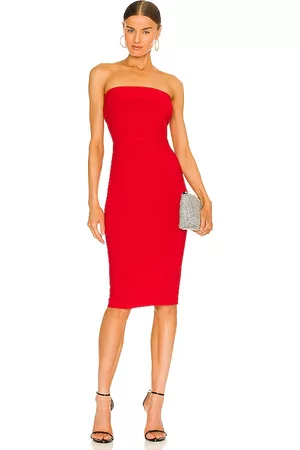 Norma Kamali X REVOLVE Strapless Dress to Knee Dress
