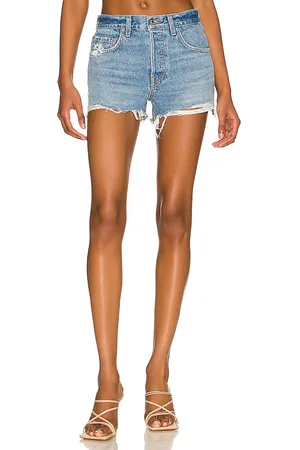 GRLFRND Helena High Rise Cut Off Short