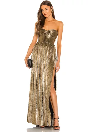 Bronx and Banco Florence Strapless Gown in - Metallic . Size L (also in S).