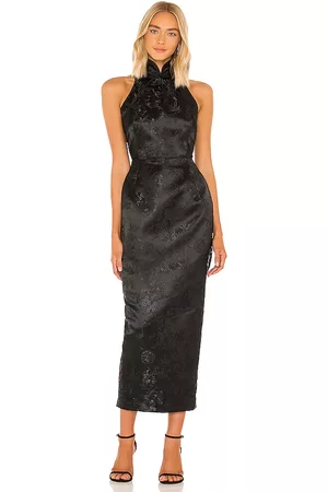 Sau Lee Jill Chinese Jacquard Pencil Dress