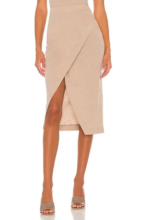 ENZA COSTA Cashmere Midi Skirt