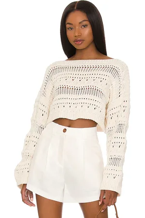 Tularosa Francis Open Stitch Cropped Pulllover