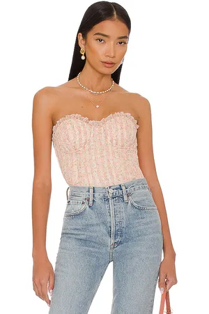 MAJORELLE Ilaria Bustier Top