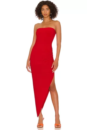 Norma Kamali Side Drape Gown