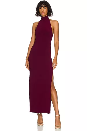 Norma Kamali X REVOLVE Turtle Halter Side Slit