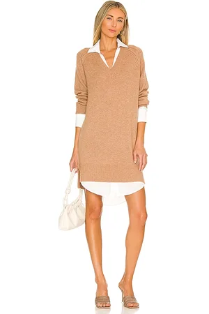 BROCHU WALKER Looker Vee Dress