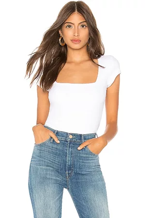 Free People Square Eyes Bodysuit