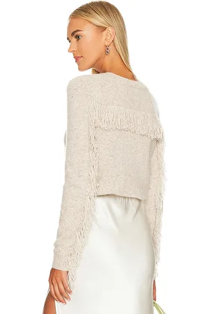 AUTUMN CASHMERE Fringed Sweater