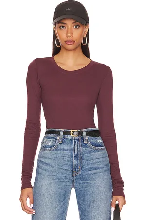 LA Made Long Sleeve Crew Neck Top