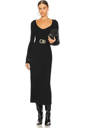 ENZA COSTA V-neck Sweater Dress