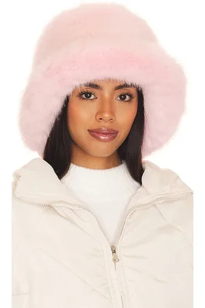 JOCELYN Oversized Faux Fur Bucket Hat