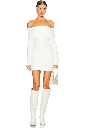ENZA COSTA X REVOLVE Off-shoulder Sweater Mini Dress