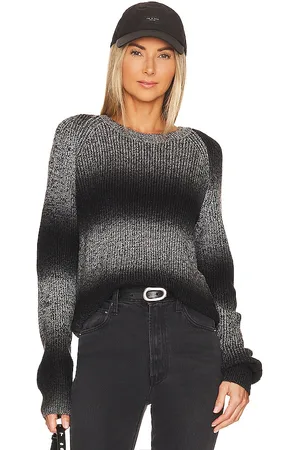 Bobi Ombre Raglan Sweater