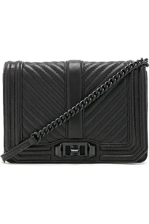 Rebecca Minkoff Chevron Quilted Small Love Crossbody Bag