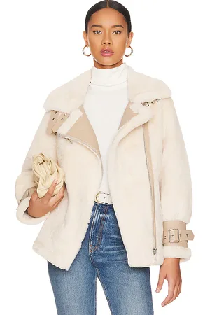 Adrienne Landau Faux Fur Jacket