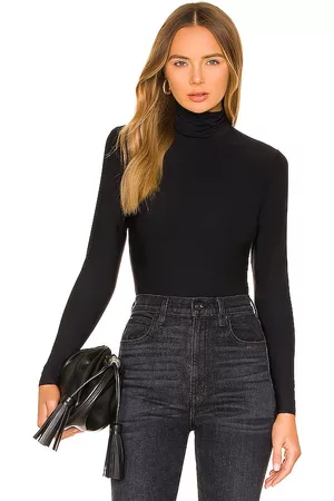 Commando Butter Long Sleeve Cropped Turtleneck