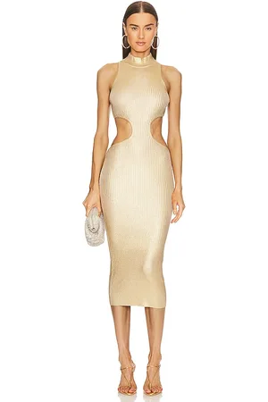 Michael Costello X REVOLVE Calista Cut Out Long Midi Dress