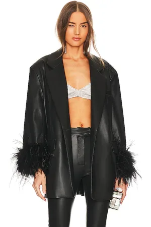 LaMarque Galia Faux Leather Oversized Blazer