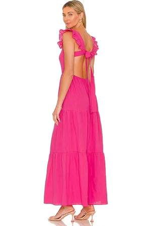 SNDYS X REVOLVE Peaches Linen Dress