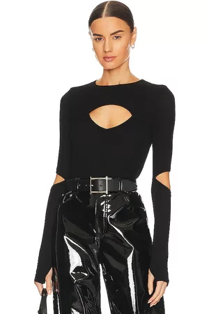 Michael Lauren Houston Long Sleeve Fitted Top
