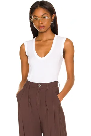 Graham & Spencer Estina Gauzy Whisper Scoop Neck Tank