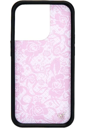 Wildflower IPhone 14 Pro Case in - Pink. Size all.
