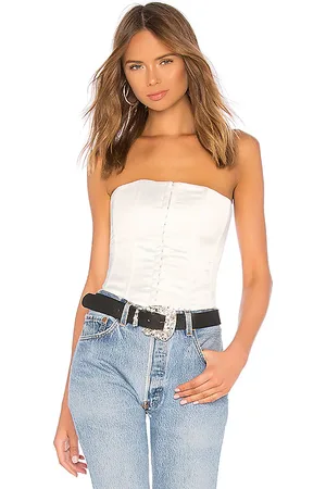 DANIELLE GUIZIO Satin Corset