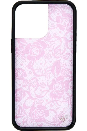 Wildflower IPhone 14 Pro Max Case in - Pink. Size all.