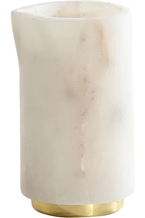 HAWKINS NEW YORK Simple Marble and Brass Creamer