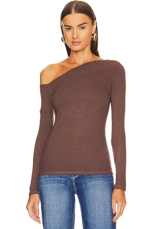 Michael Lauren Off Shoulder Long Sleeve