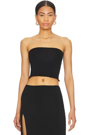 Indah Minimal Bandeau Top