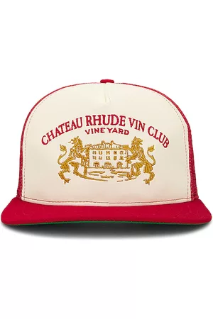 Rhude Mężczyzna Kapelusze - Celllar Hat in - Red. Size all.