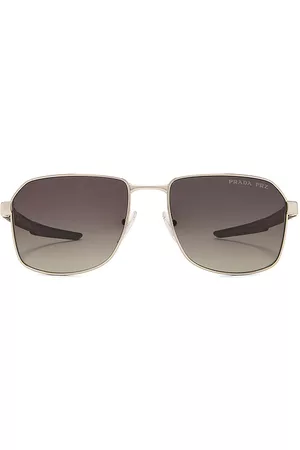 Prada Square Frame Polarized Sunglasses