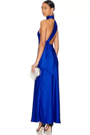 Misha Alastair Satin Gown