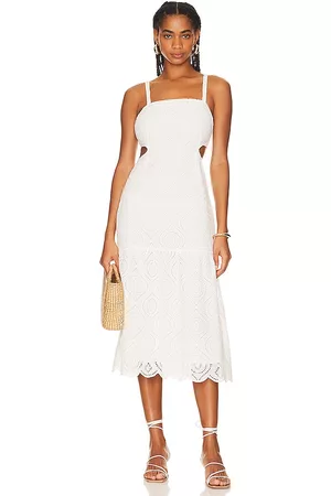 Minkpink Viola Broidery Midi Dress