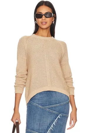 AUTUMN CASHMERE Open Stitch Crew Neck