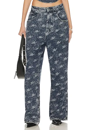 Jaded London Monogram Baggy Pants