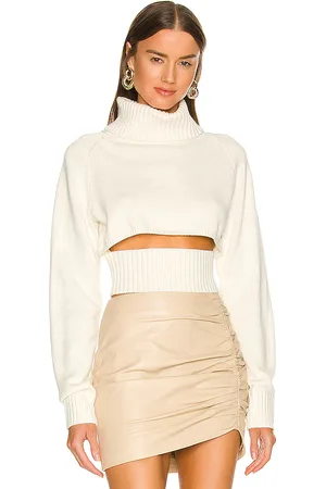 NBD Winston Cropped Turtleneck Sweater