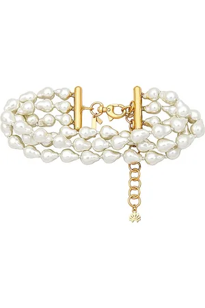 Lele Sadoughi Jackie Triple Row Choker