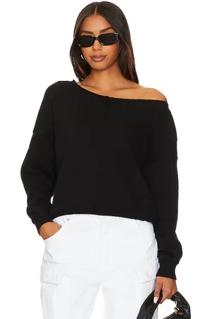 Bobi Off The Shoulder Crewneck
