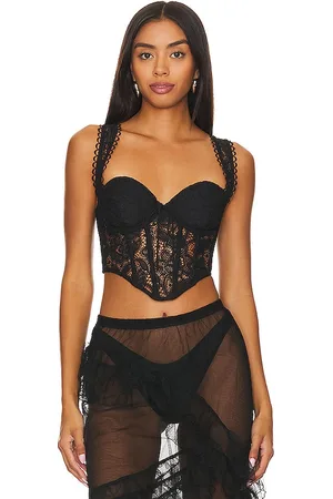 For Love & Lemons Sammie Crop Top