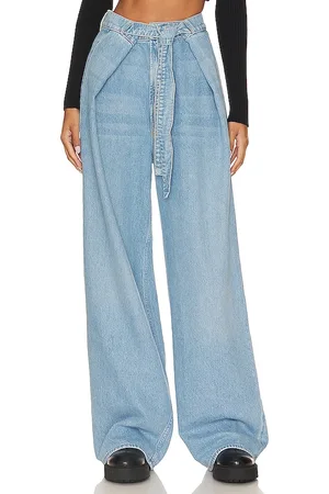 Mother High Waisted Tie Front Funnel Sneak