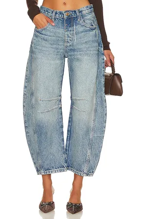 Free People X We The Free Good Luck Mid Rise Barrel